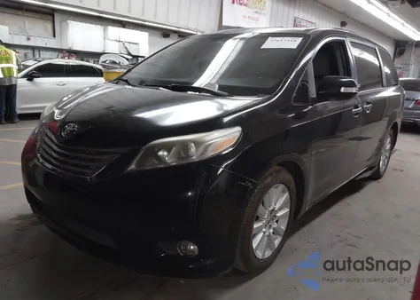 2016 Toyota Sienna Limited Premium 7 Passenger z USA, uszkodzony, nr VIN 5TDYK3DC2GS757749